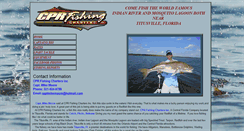 Desktop Screenshot of cprfishingcharters.com